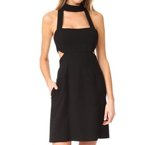 Jill Jill Stuart Women's Halter Cutout Mini Dress